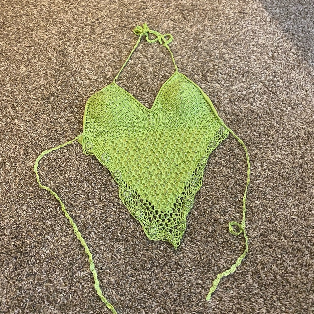 Beaded festival top